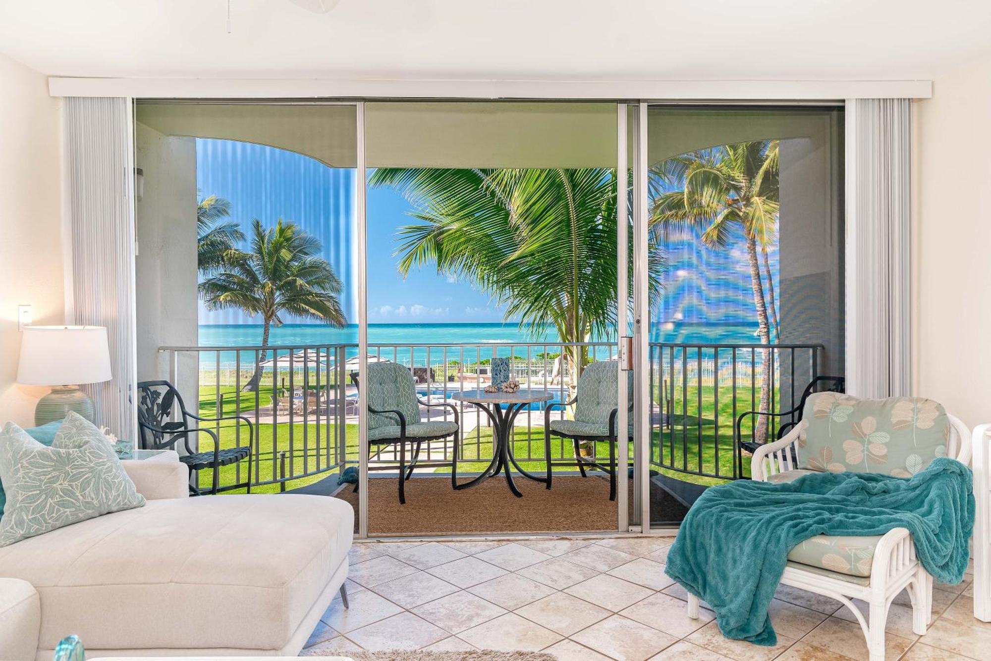 ***Serendipity On The Moana - Legal & Oceanfront - Great For Work & Play!*** Waianae Luaran gambar
